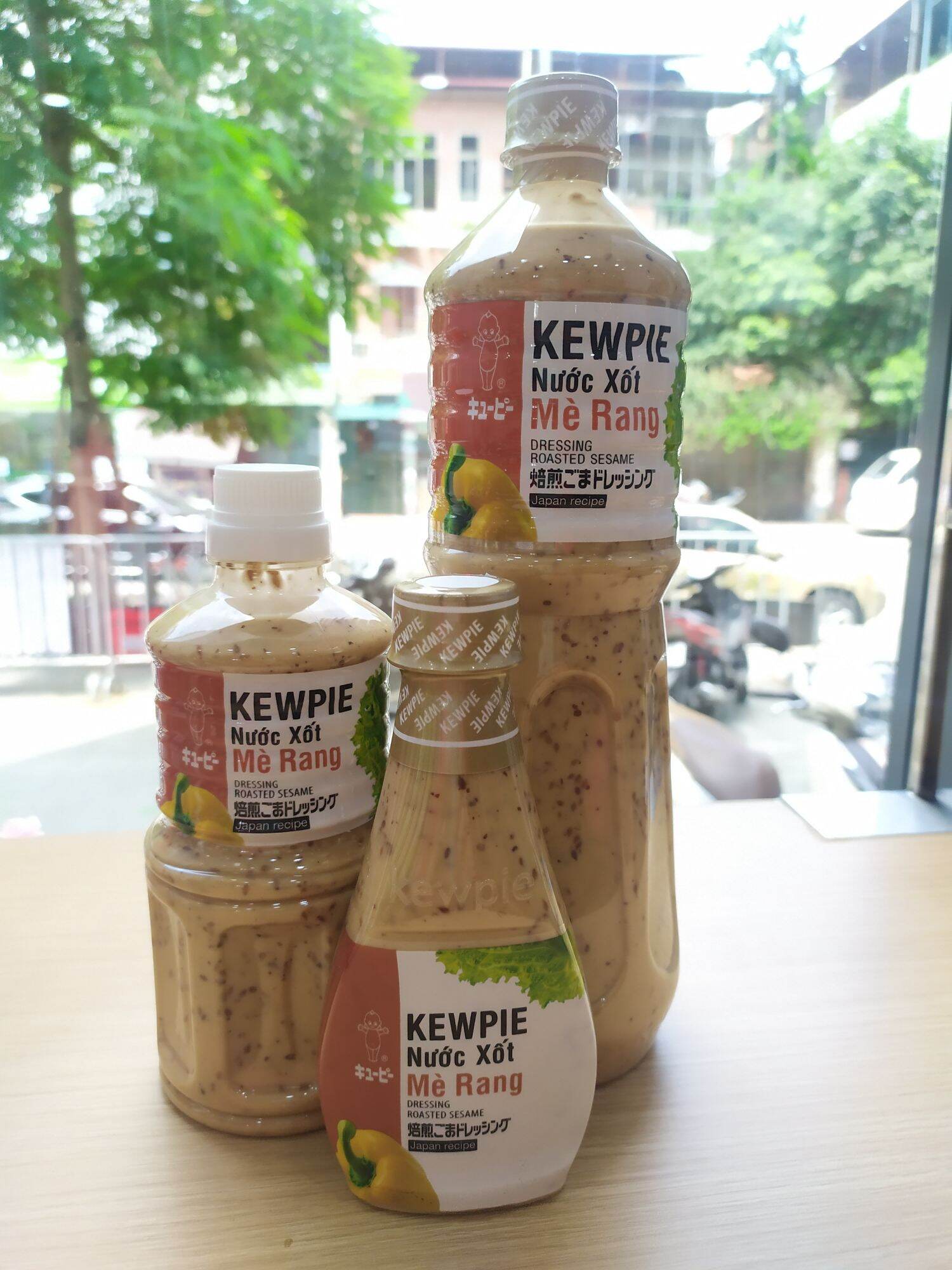 Nước xốt mè rang kewpie 210ml, 500ml ,1l