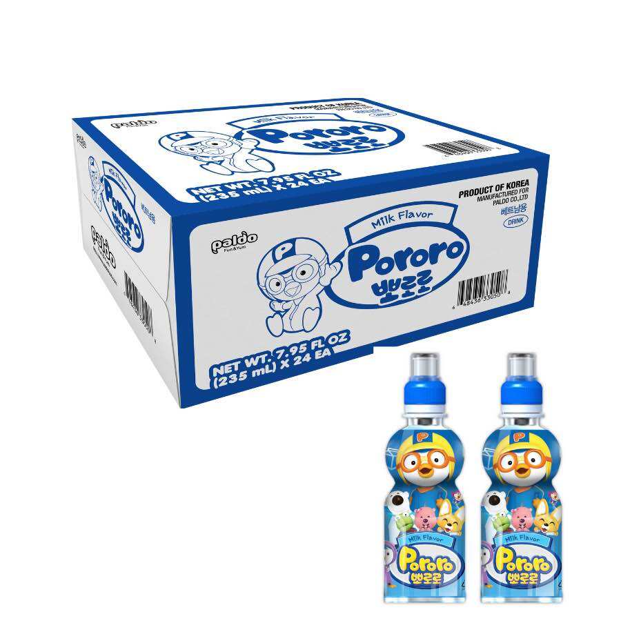 Combo 5 chai pororovị sữa 235ml