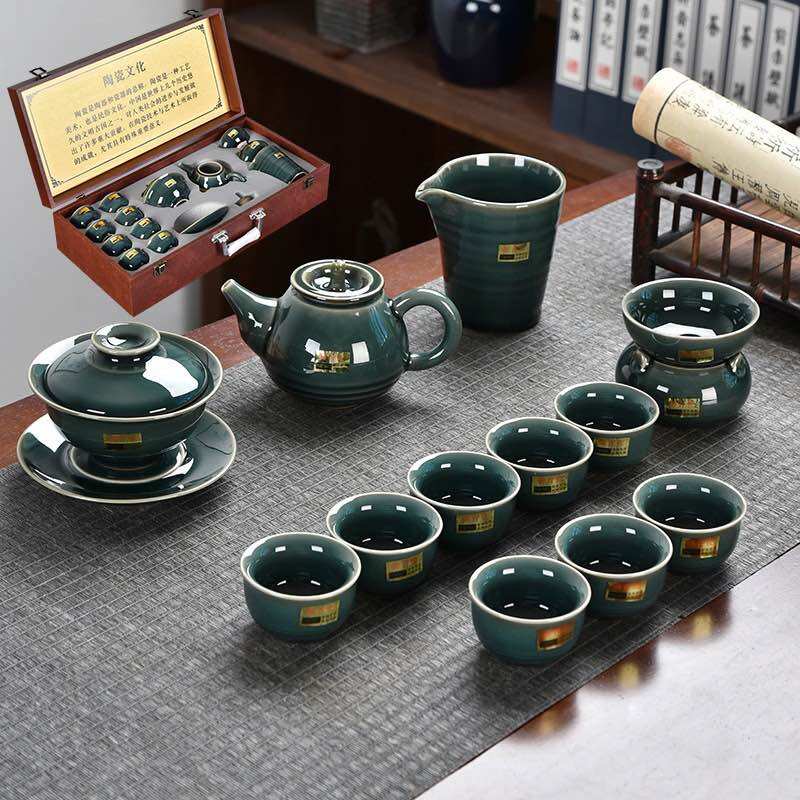 Bộ ấm Trà gốm sứ Cao Cấp
