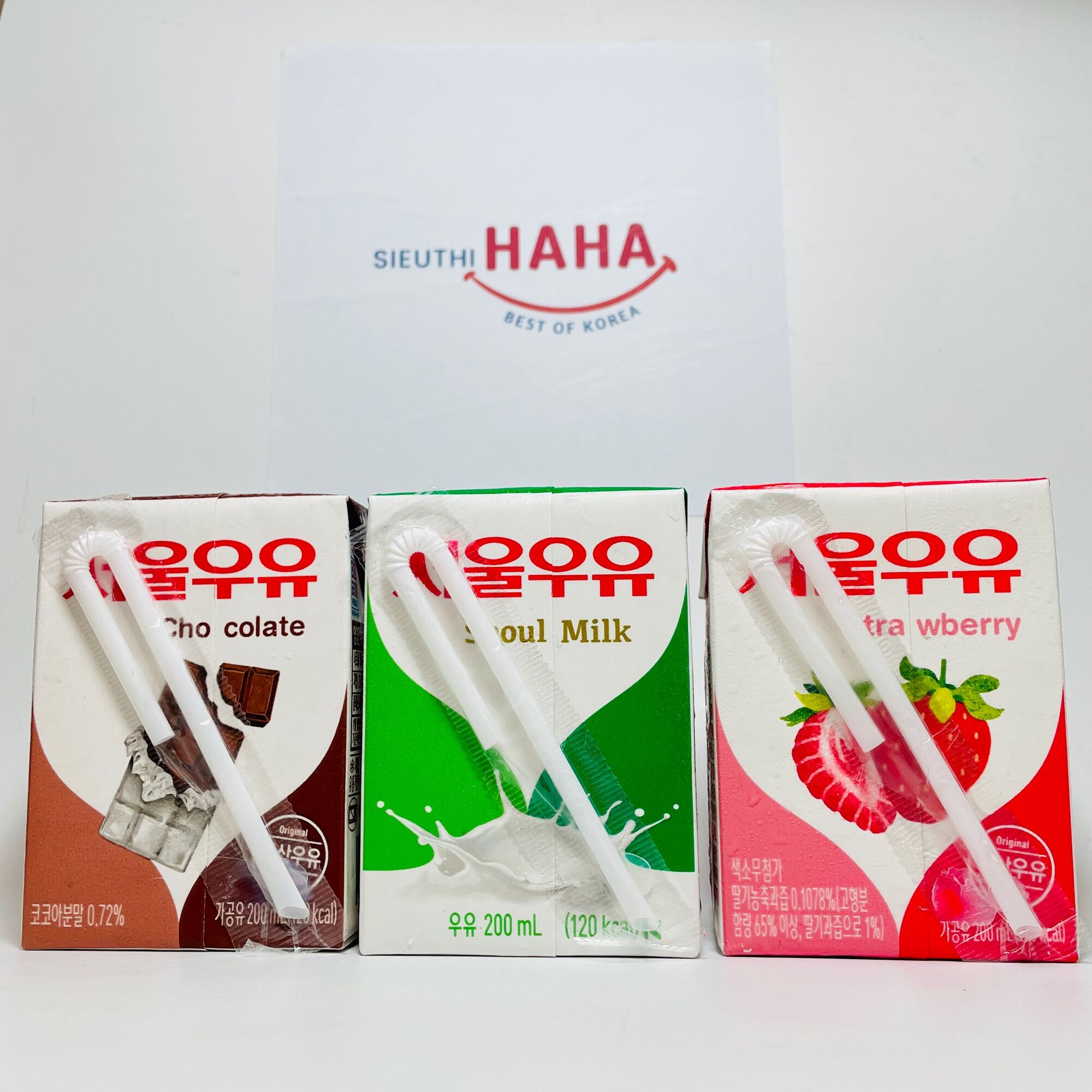 [LẠNH] Sữa tươi tiệt trùng hàn quốc cho bé SEOUL MILK [서울우유 공식대리점] 멸균우유 200ML Lazada.vn