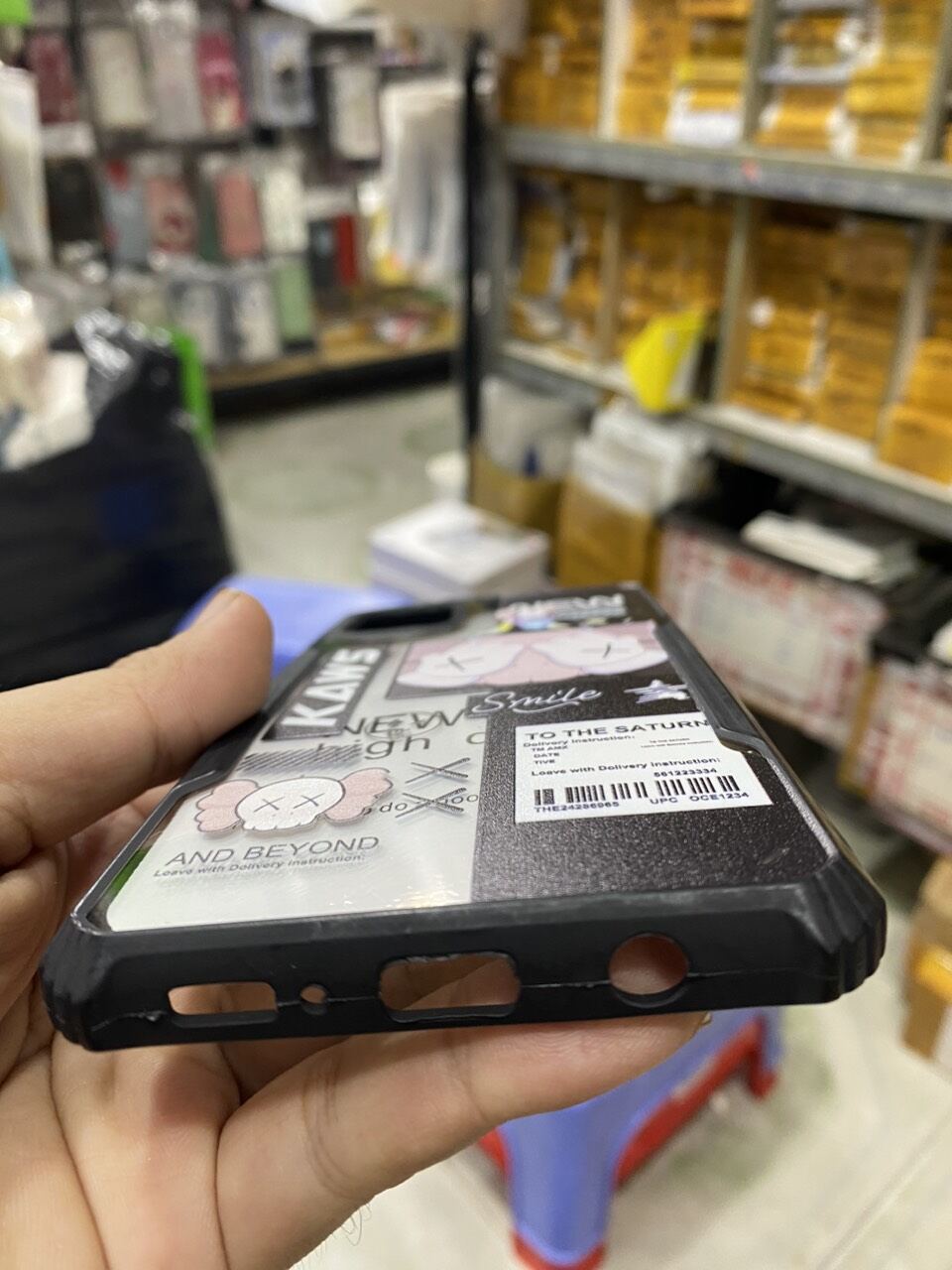 Case Ốp lưng Samsung M51 dẻo viền đen lưng in hình