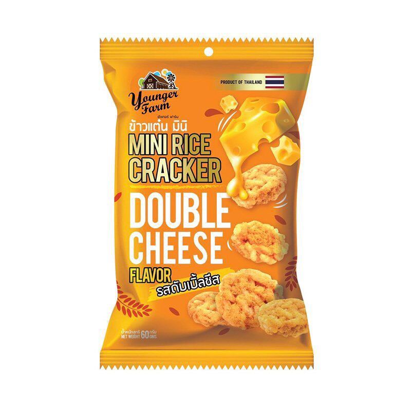 Snack cơm cháy Thái Lan Younger Farm 6 vị gói 60gr