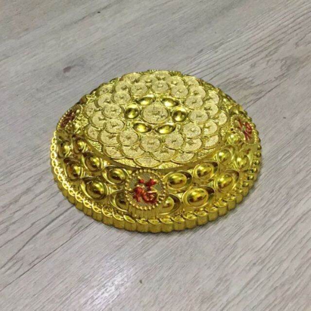 ( set 5 cai)Đế làm tỏi chưng thần tài trang trí tết size 10-12-15 cm