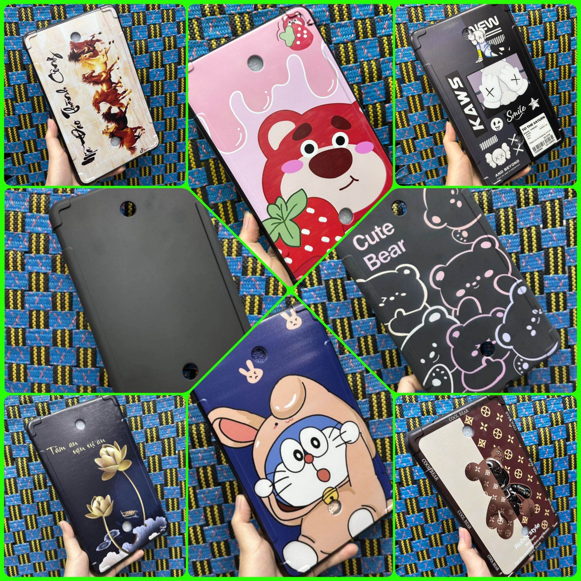 Case ốp Coolpad Tasker CP3667AT / Tab Tasker 10 dẻo nhiều hình siêu dễ thương dày dặn chống sốc ôm m