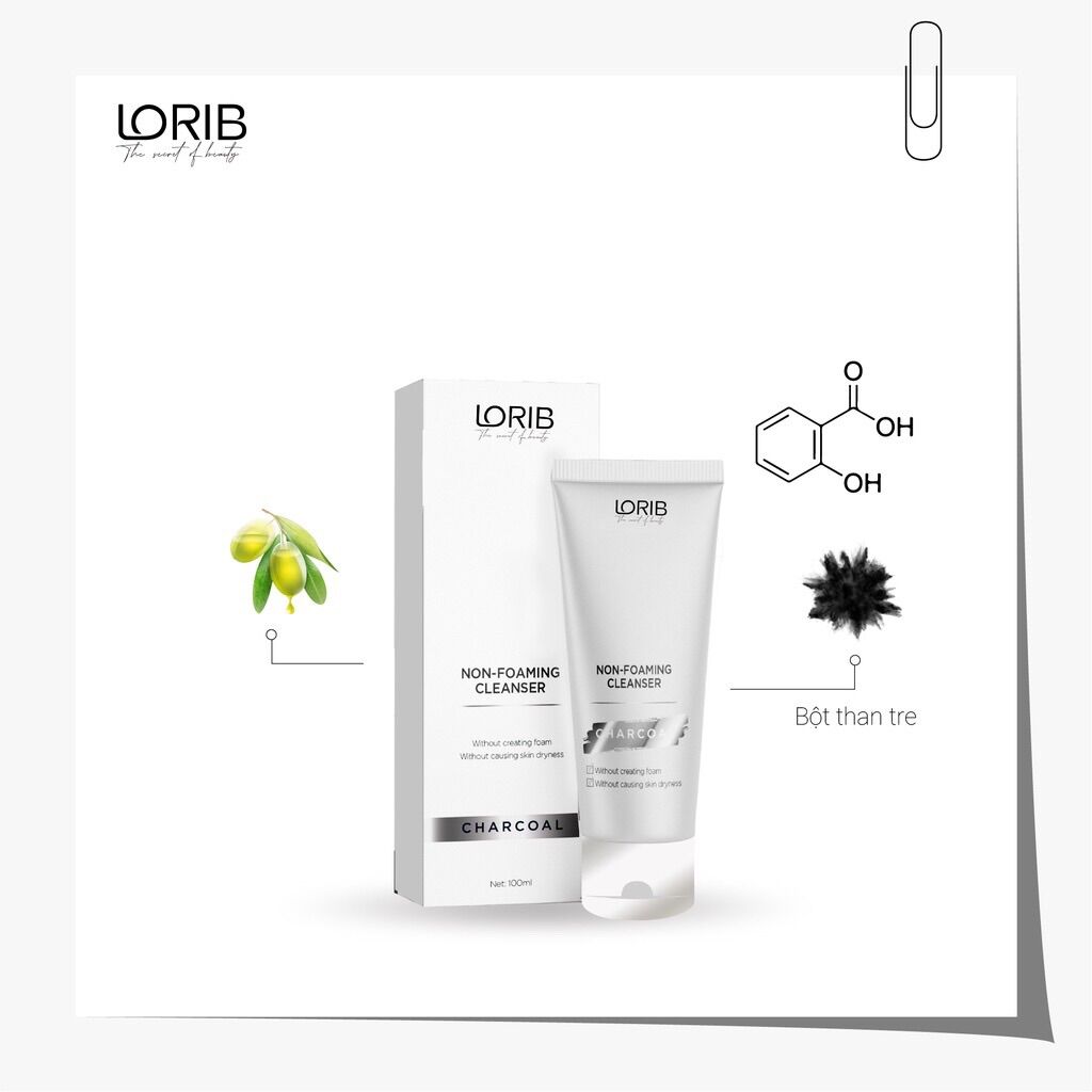 Sữa rửa mặt than tre lori b k mẫu mới )