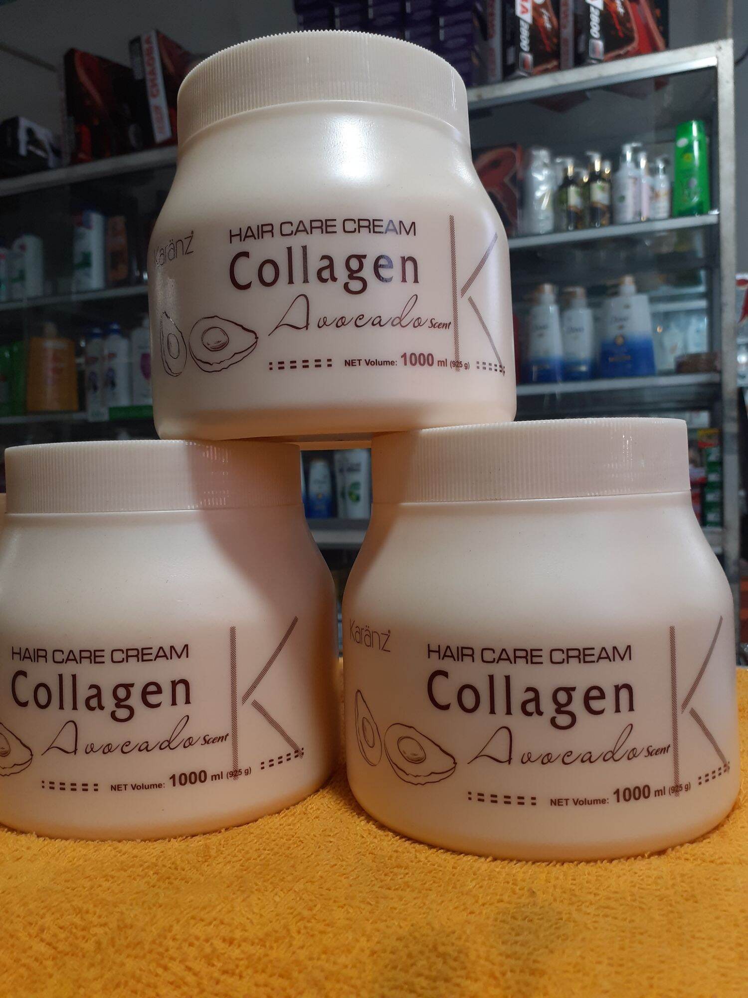 Kem Hấp Ủ Tóc Karanz Collagen Hương Bơ 1000ml