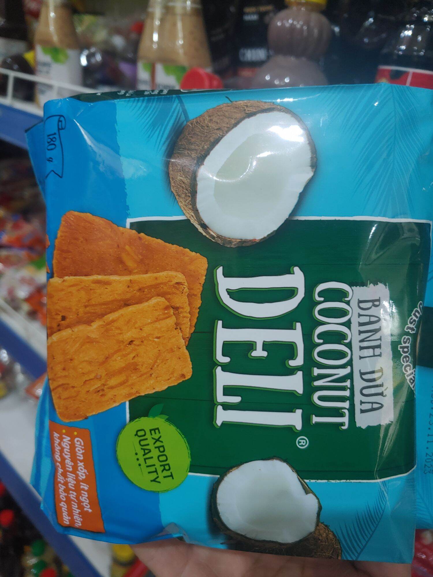 Bánh dừa nướng Deli 180g