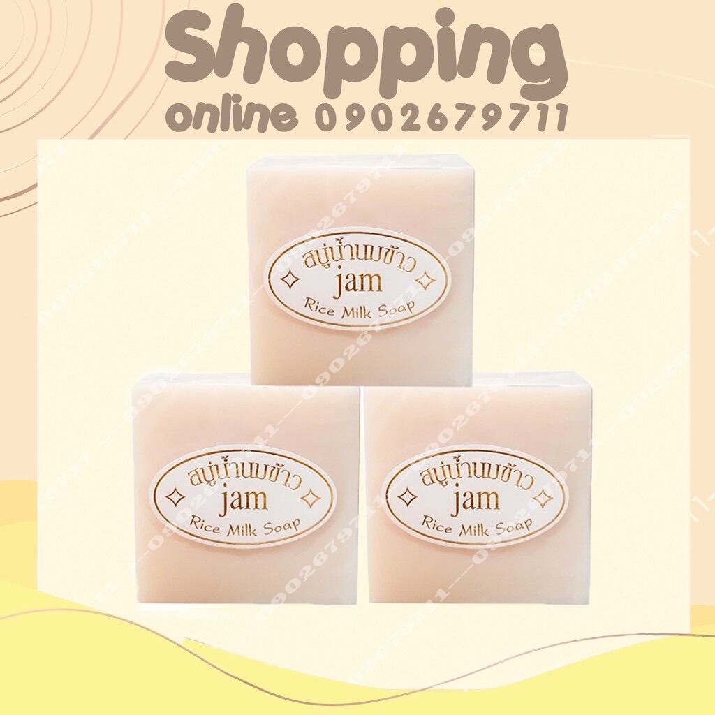 Xà phòng cám gạo jam thái lan