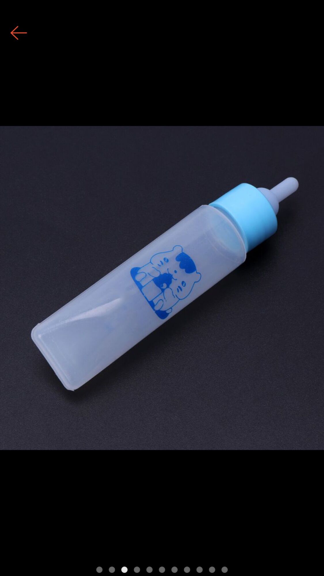 Bình Sữa Silicone 30ml Có Núm Vú Cho Hamster / Sóc/ Nhím
