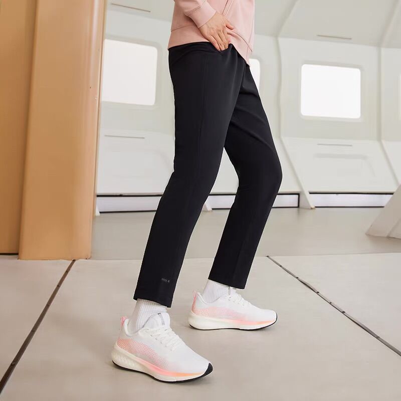 Quần gió lót nỉ nữ Lining AYKR532-1