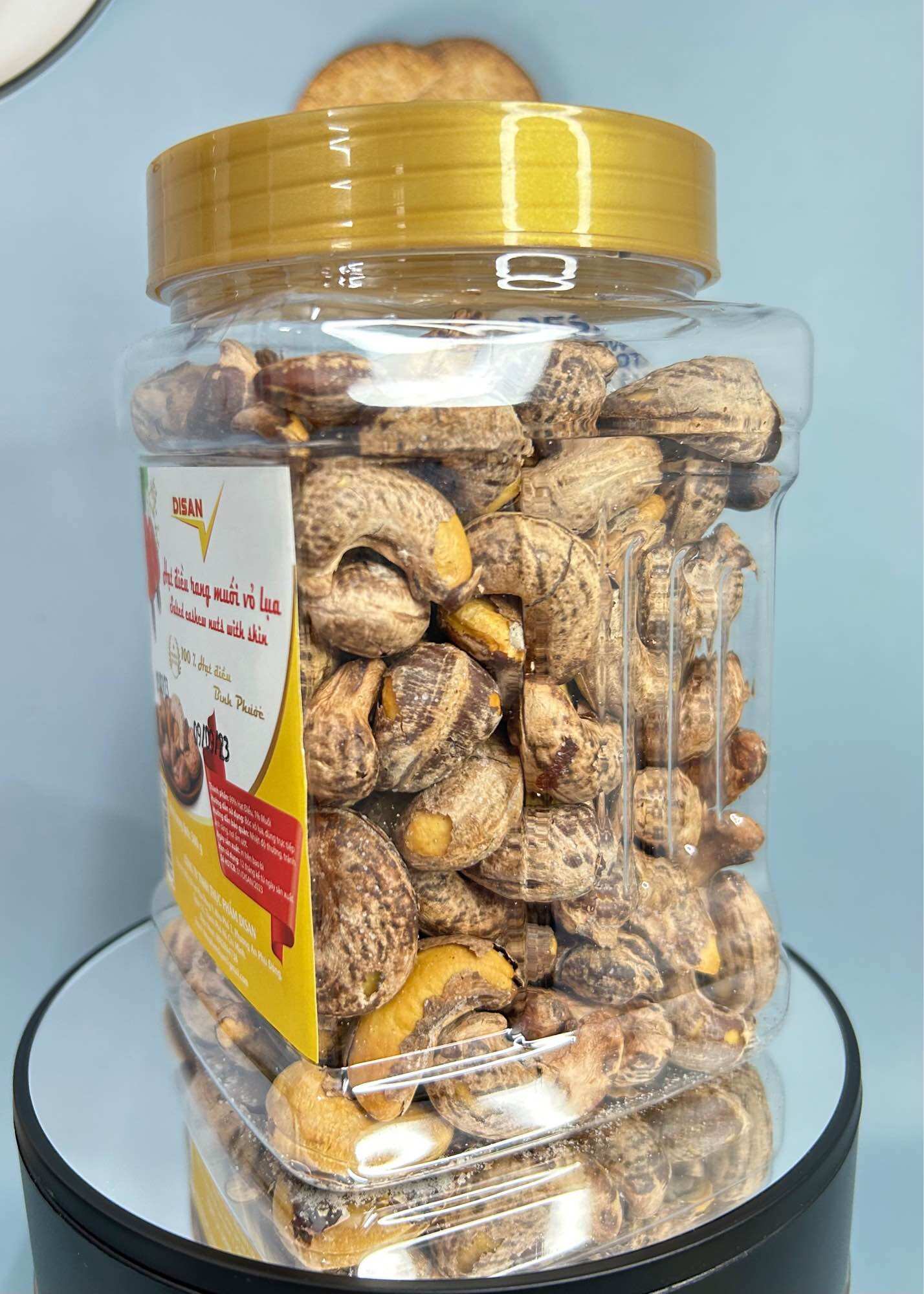 Hạt Điều Rang Muối - Hộp 500g Bình Phước Loại A