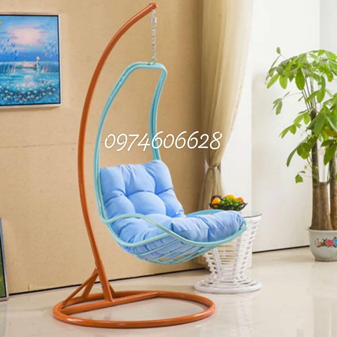 đệm(chỉ đệm ko kèm khung ghế)đệm  xích đu treo khổ 60cmx100cm(không kèm ghế)