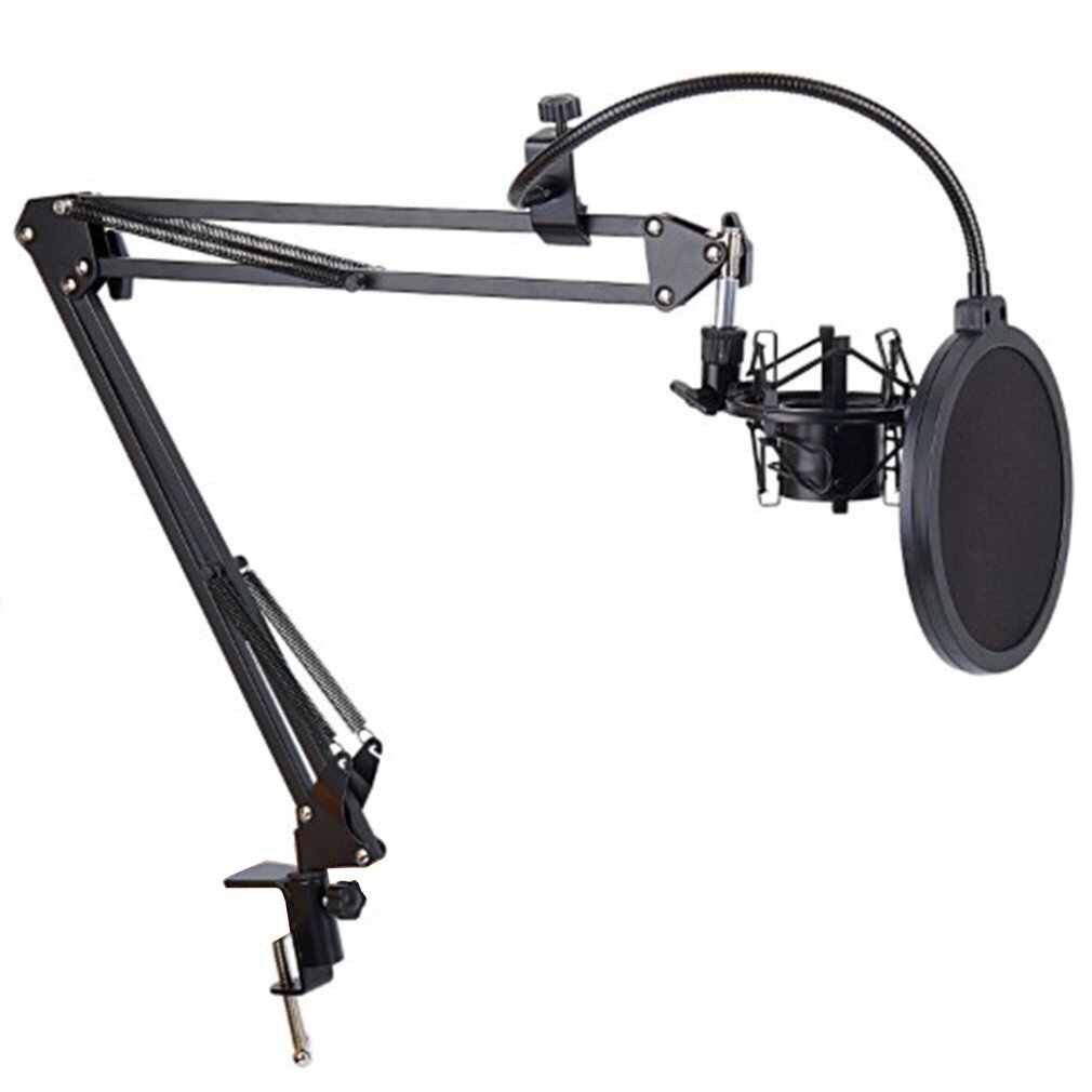 Giá đỡ điện thoại kẹp micro để bàn, kẹp bàn