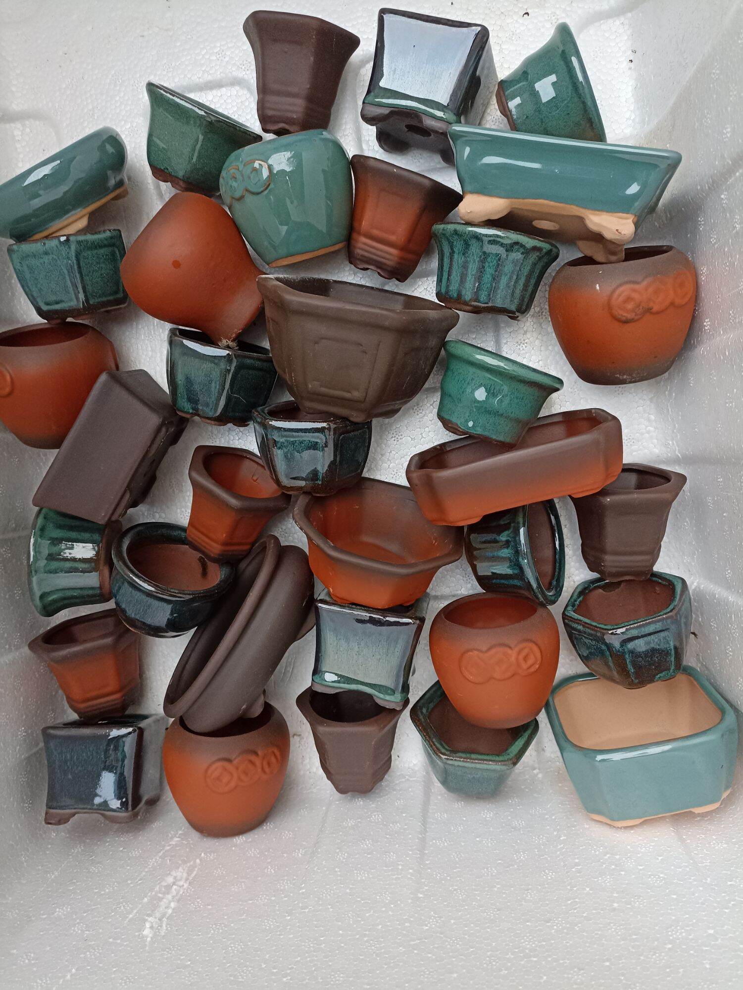combo 35 chậu size từ 6-11cm