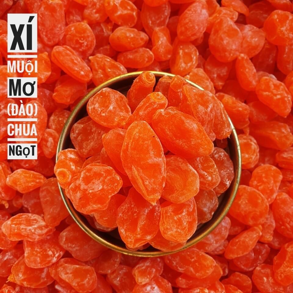 Xí Muội Đào Ômai Mơ 500gram