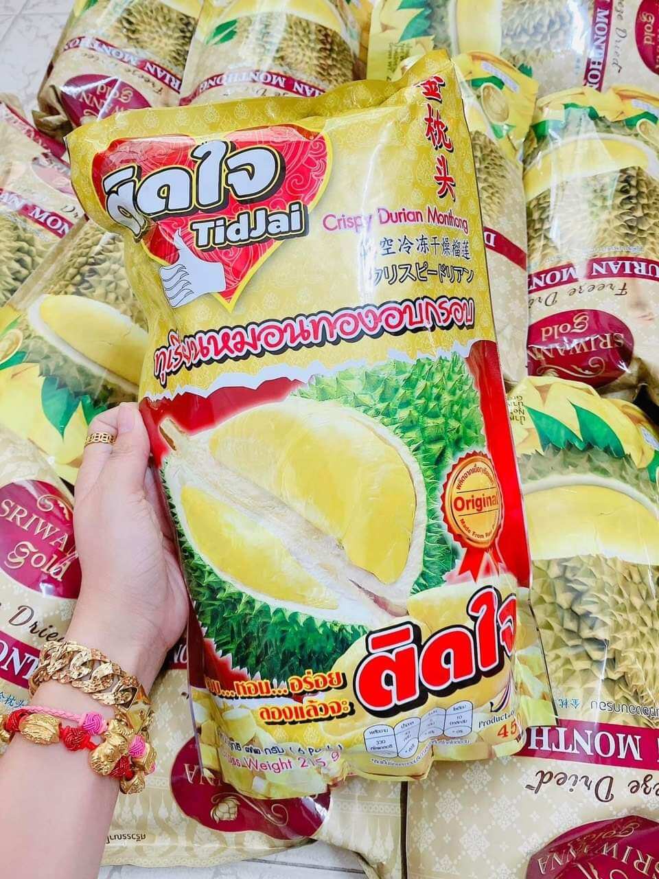 Sầu Riêng Sấy Thái Lan 215G