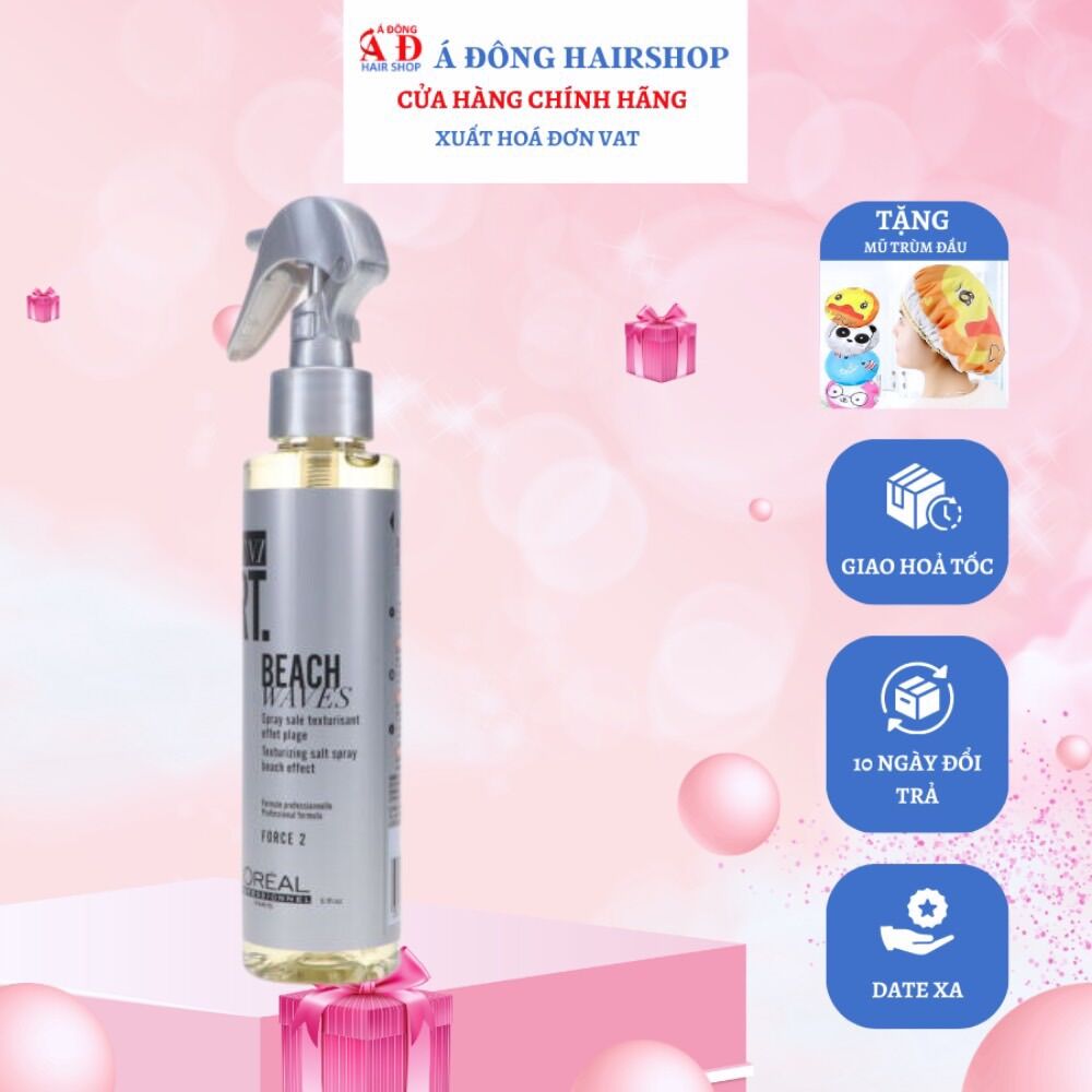 Xịt tạo kiểu sóng lơi Loreal Tecni Art Beach Waves 150ml