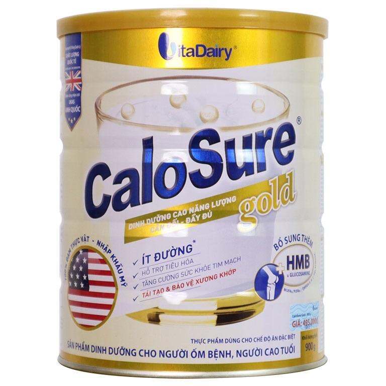 Sữa bột Calosure Gold Ít đường (900g)