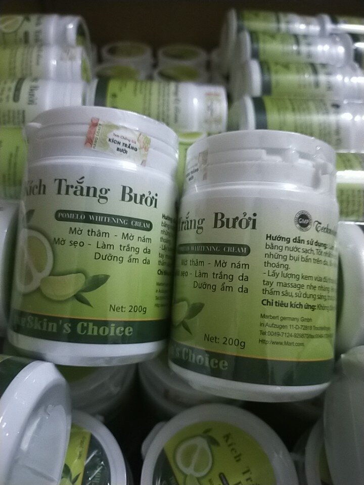 Kích trăng body bưởi xanh 200g