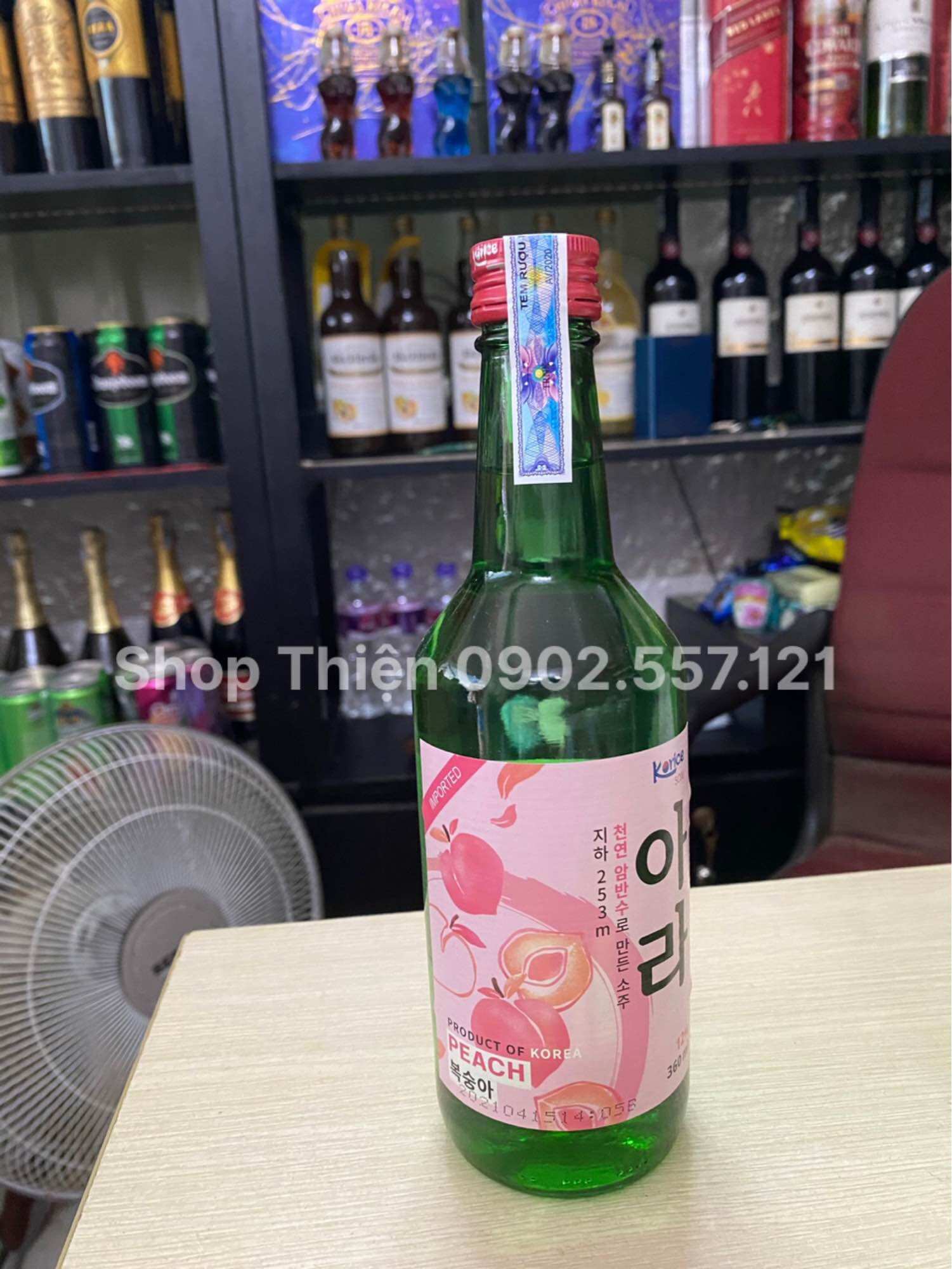 Thùng x20 Chai Soju Hàn Quốc KORICE 360ml