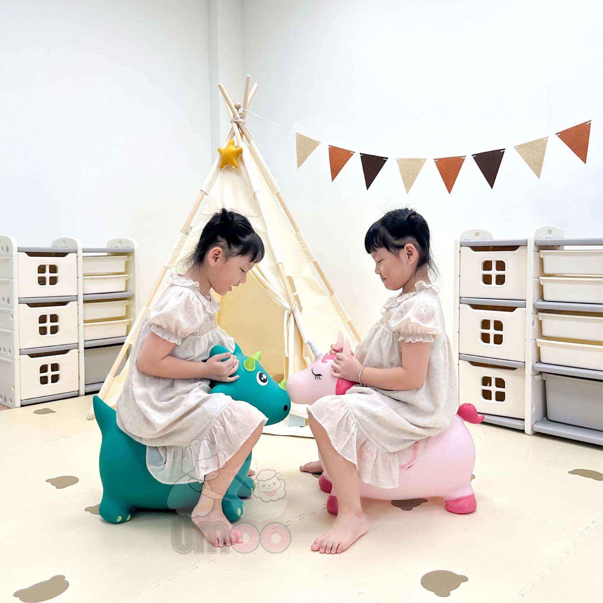 Thú Nhún Cao Su Umoo Cho Bé