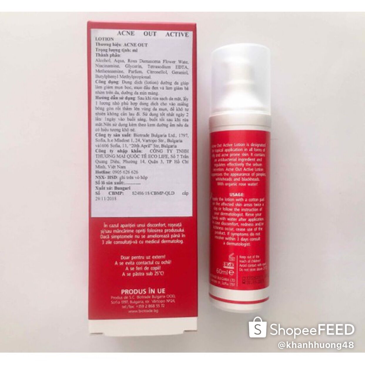 Lotion mụn Biotrade 10ml