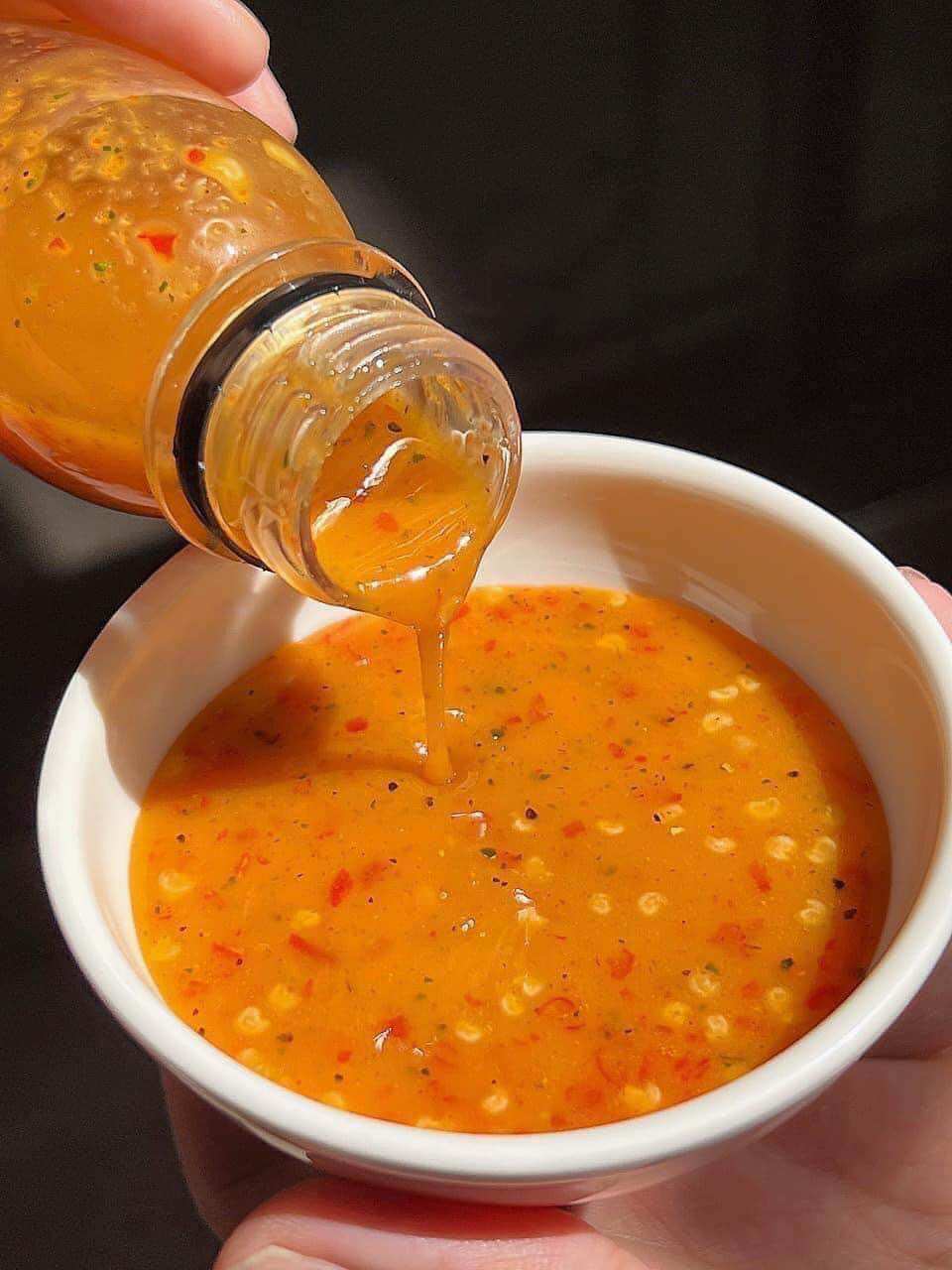 Muối ớt đỏ 400ml - muối chấm thần thánh