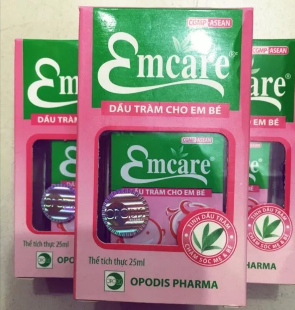 DẦU TRÀM CHO EM BÉ EMCARE 25ML