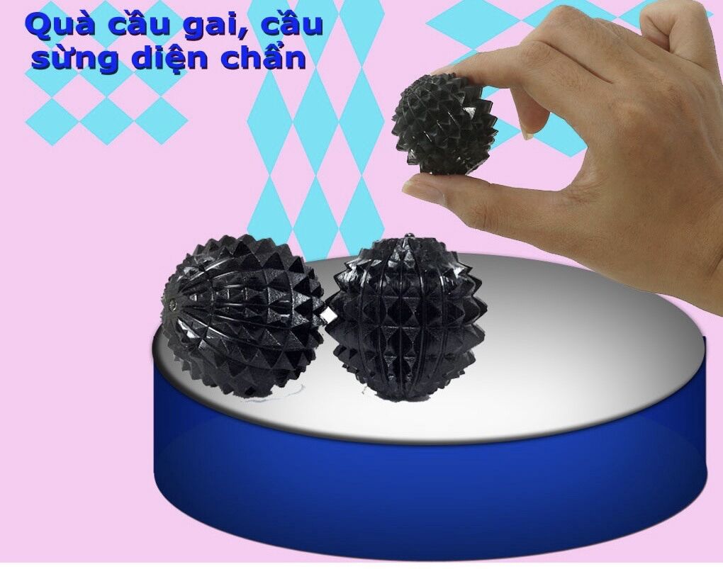 Quả cầu gai (lăn massage mặt tay chân) dụng cụ diện chẩn