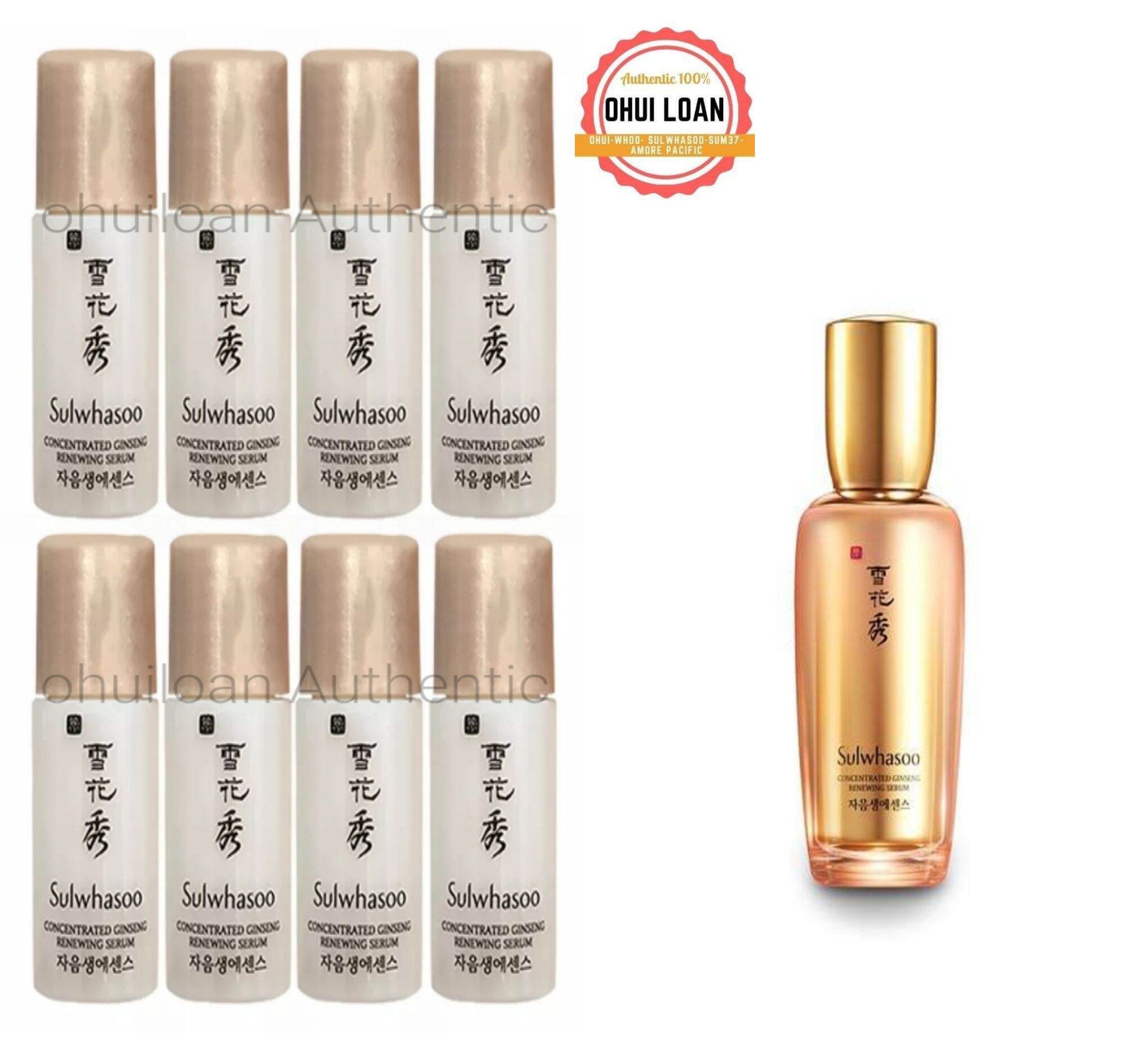 [HCM]1 Lọ Tinh chất serum phục hồi da Sulwhasoo Concentrated Ginseng Renewing Serum 4ml