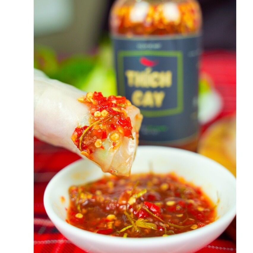 Nước sốt gừng sả Thích Cay - chai 250ml