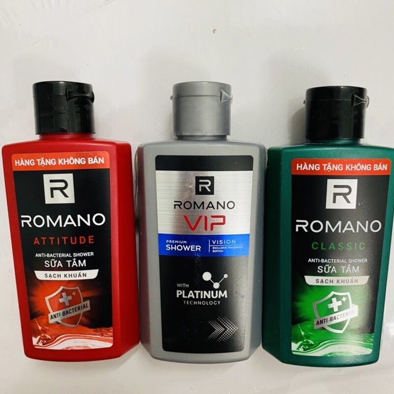 60 Gr - Sữa tắm Romano vip  - sữa tắm romano Attitude