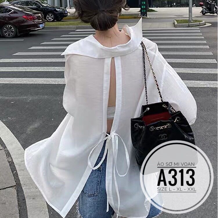 60-95kg Bigsize ÁO SƠ MI VOAN KIỂU A313