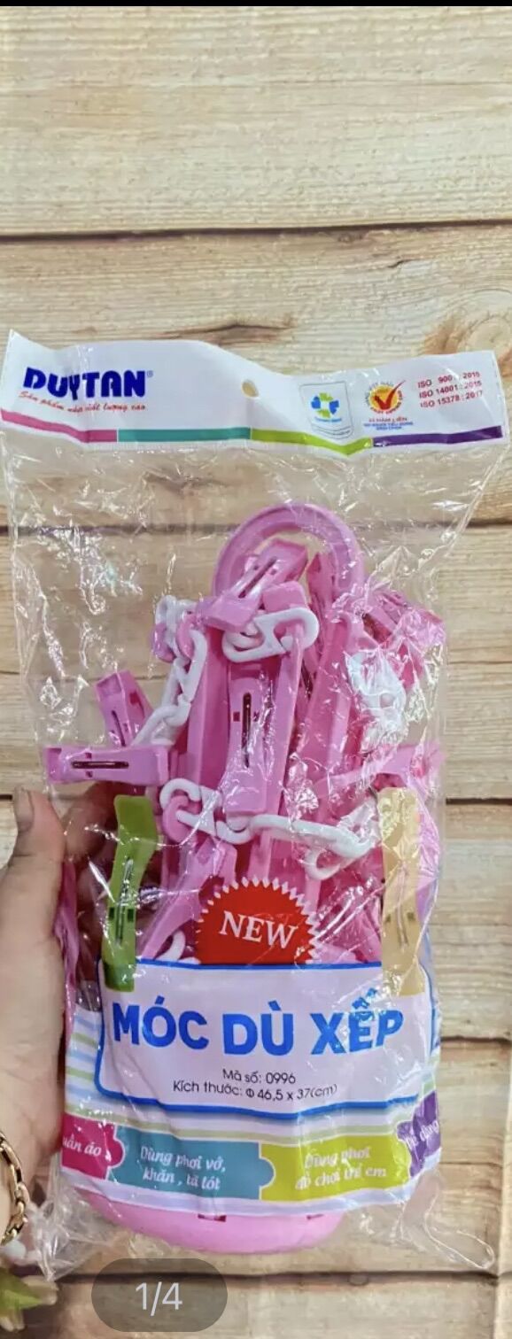 ———Móc dù xếp- nhựa duy tân