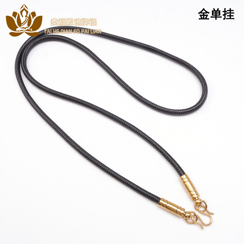 Dây đeo phật thái lan dây đeo nylon sợi dây đeo phật dây đeo da sáp 4mm dây đeo đơn 3 dây đeo 5 dây đeo nam