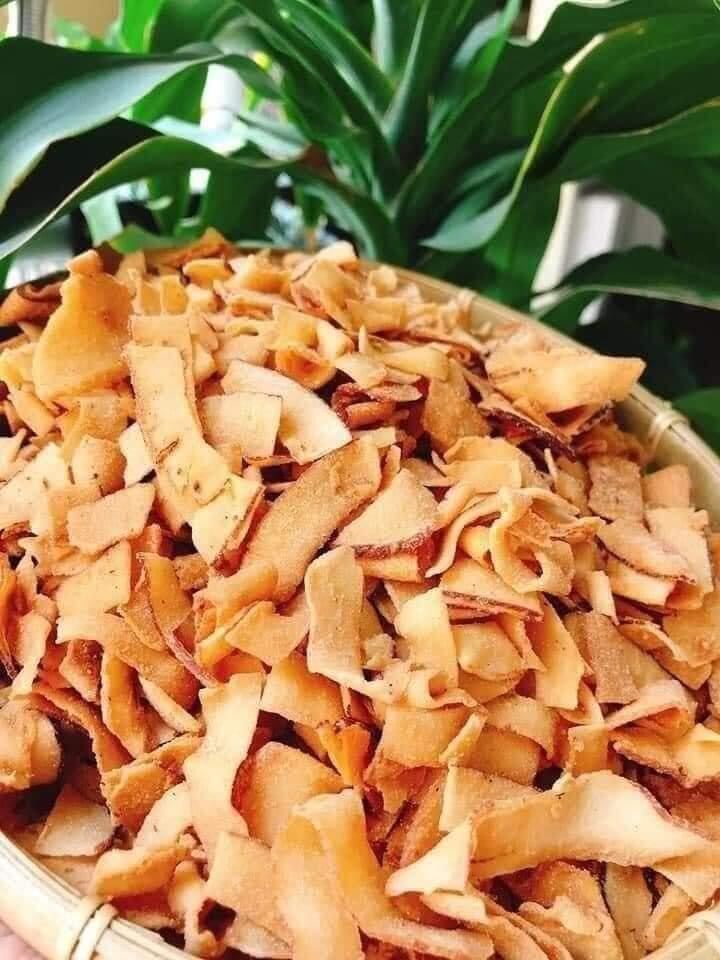 DỪA KHÔ SẤY GIÒN 500GR
