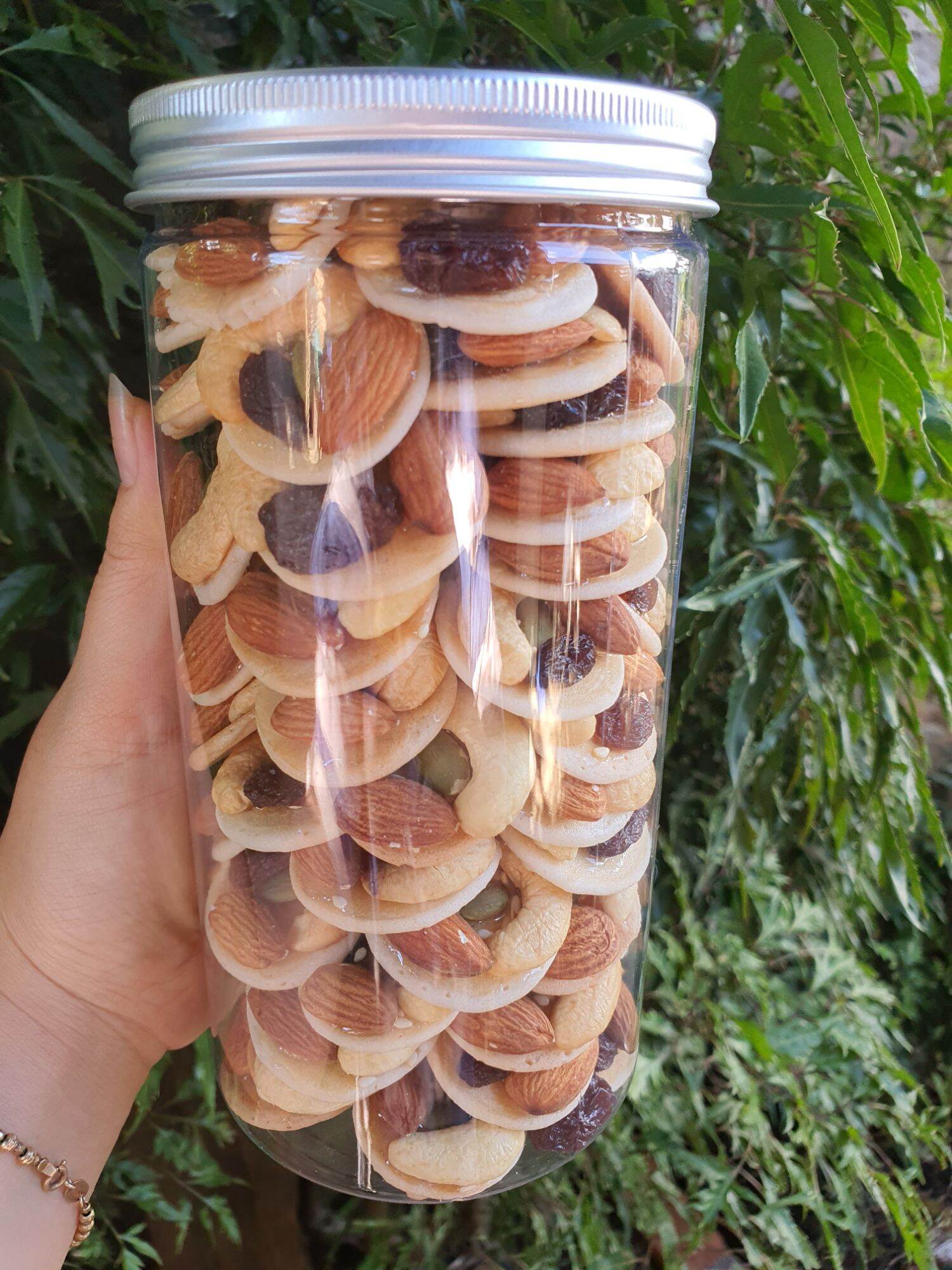 bánh đồng tiền mix hạt- 500gr