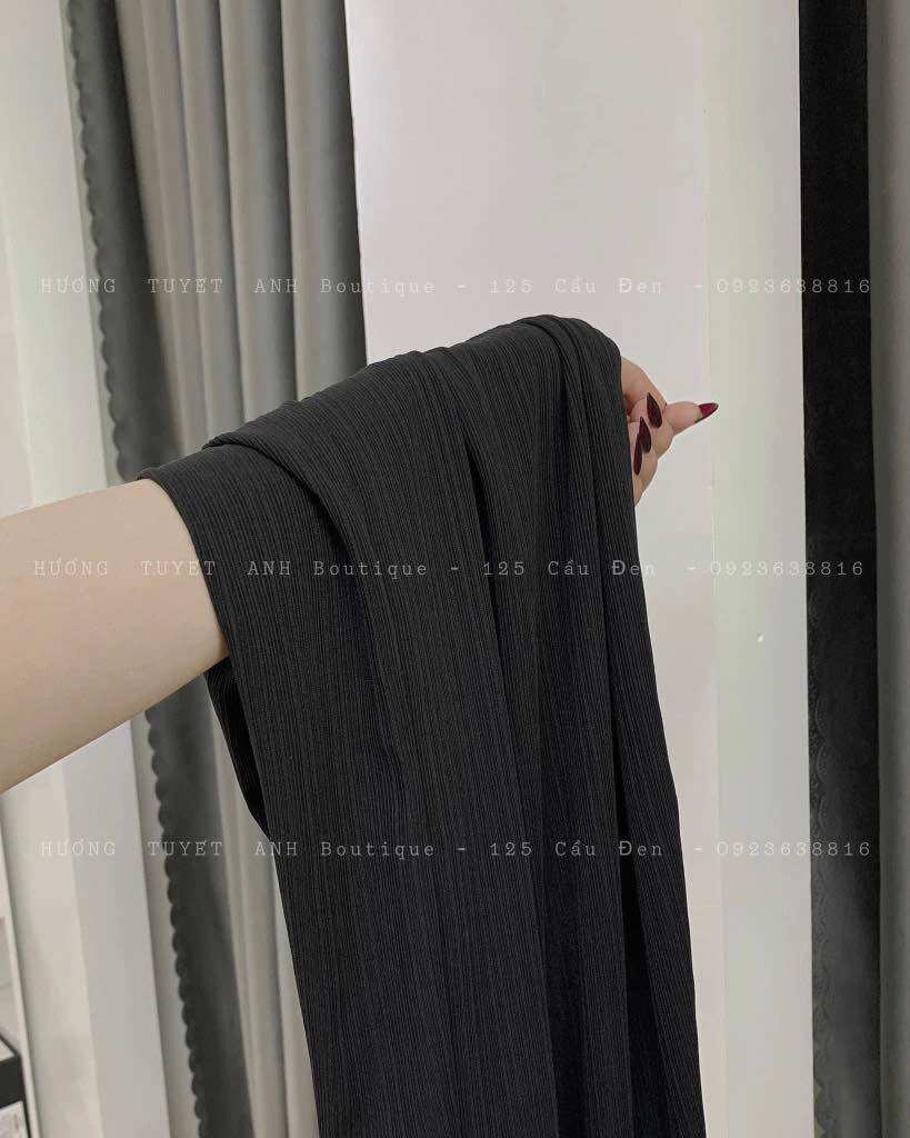 Đầm ống cúp ngực tăm trung