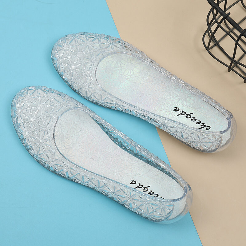 Giày Sandal Đế Thẳng Tự Nhiên Mát Xá Dây Đeo Cổ Tay Bóng Đá Trong Rộng Phong Cách Thường Ngày Giày Làm Việc Cho Nữ