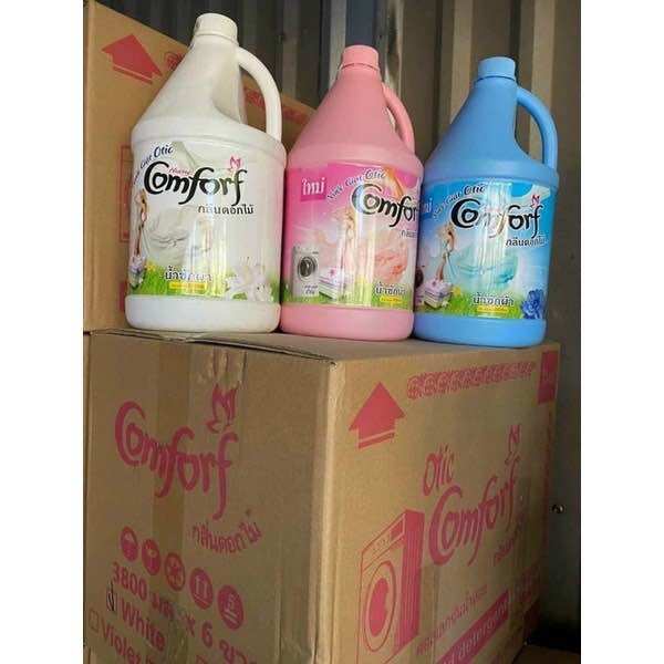 Nước Giặt Comfor hương nước hoa can 3,8 Lít