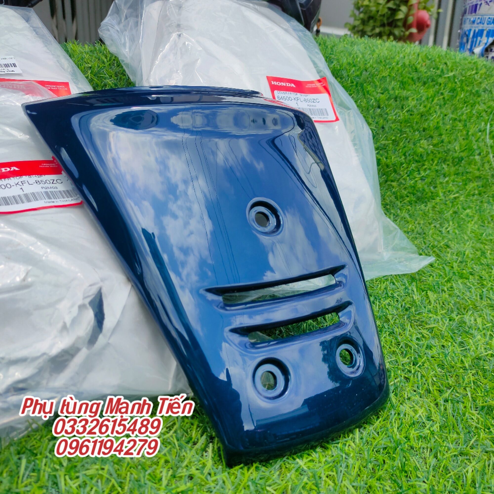 Mặt nạ Wave Thái 110 xanh nhơt zin chính hãng Honda Thái Lan