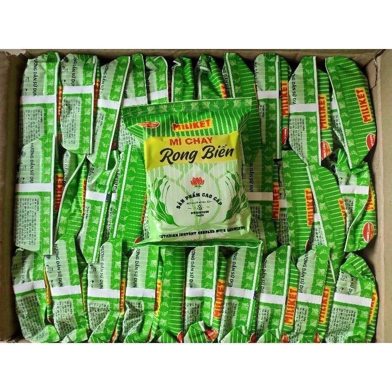 Mì Chay Rong Biển Miliket ( Thùng 30 gói )