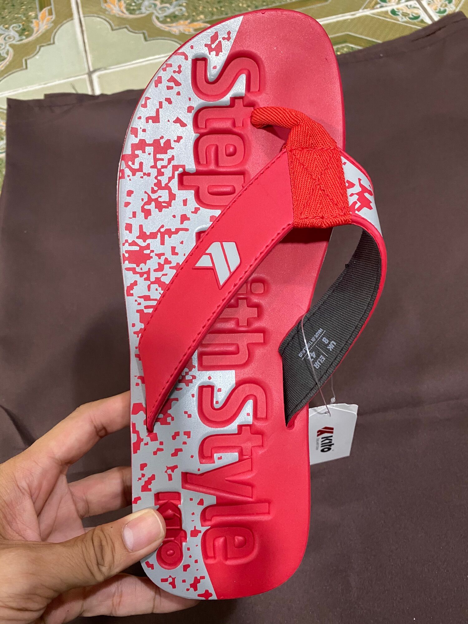 [KITO]Dép Kẹp Nam AA97m  แท้จริง Kito Nhập Khẩu Thái Lan(Size40-43)