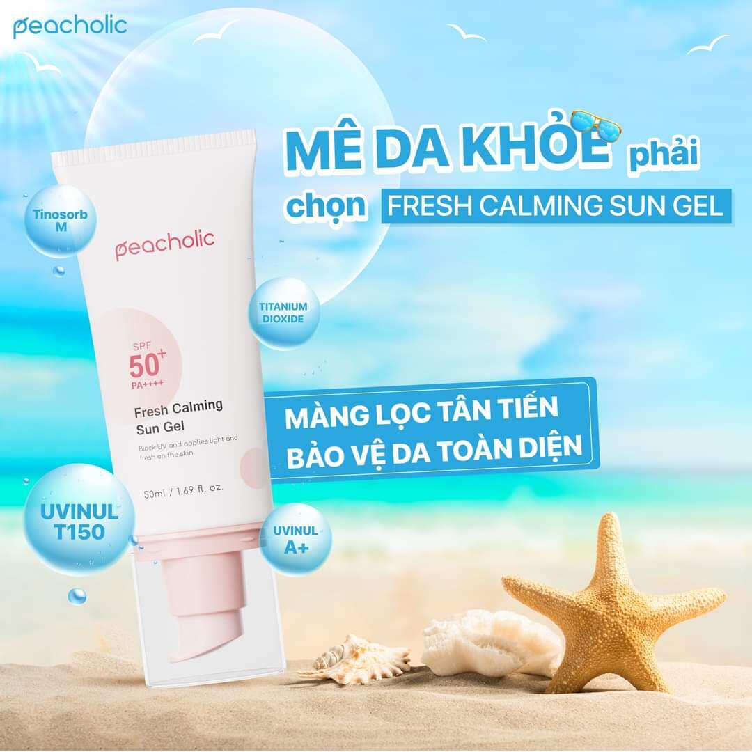 [Mẫu mới] Kem Chống Nắng Peacholic