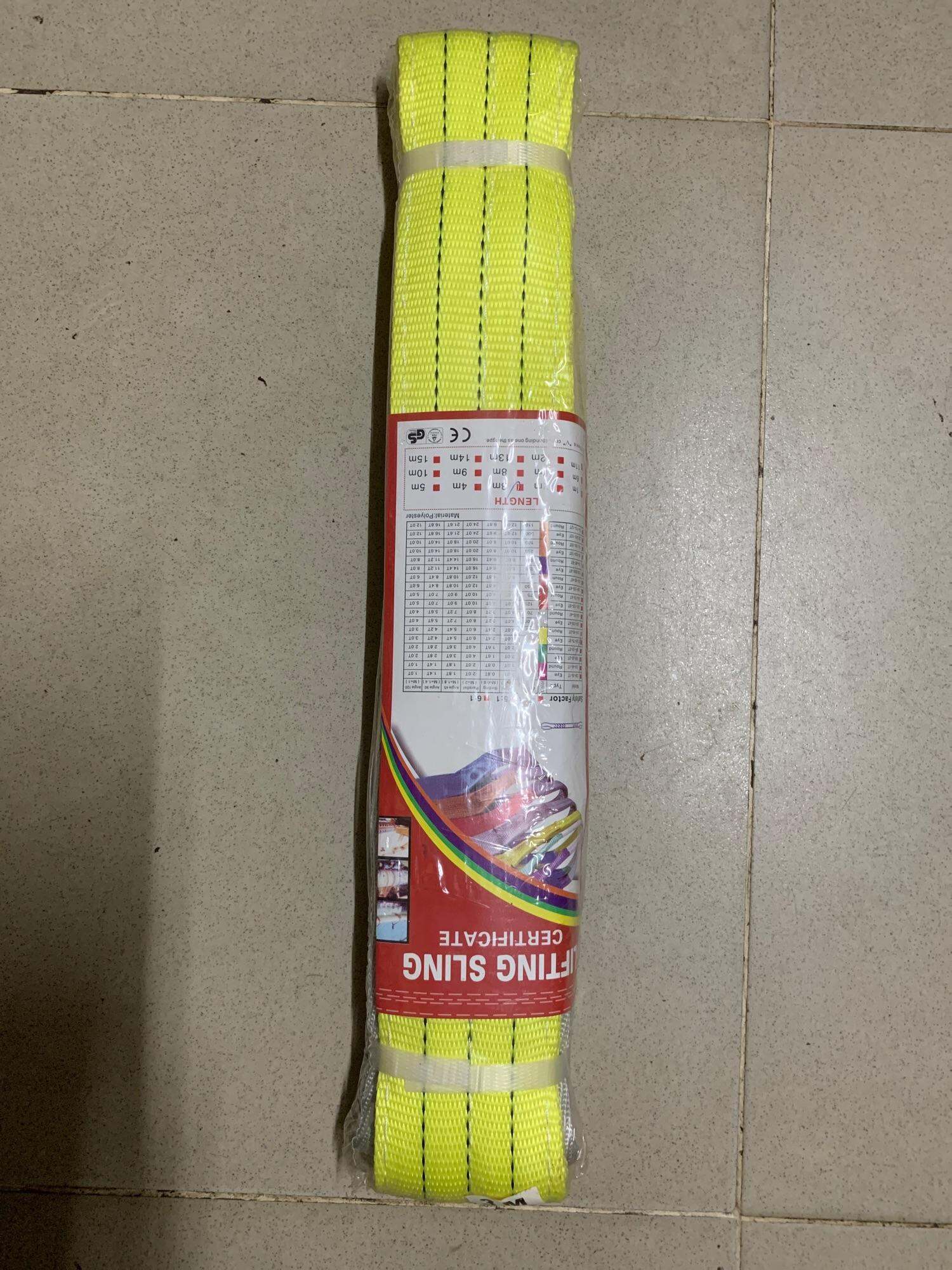 Dây cẩu hàng, cẩu kiểng sợi Polyester 3 tấn, 3m