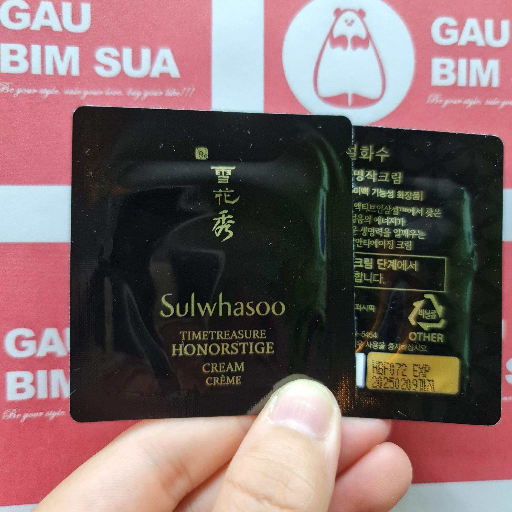 Kem nấm linh chi đen chống lão hóa đỉnh cao Sulwhasoo Timetreasure
