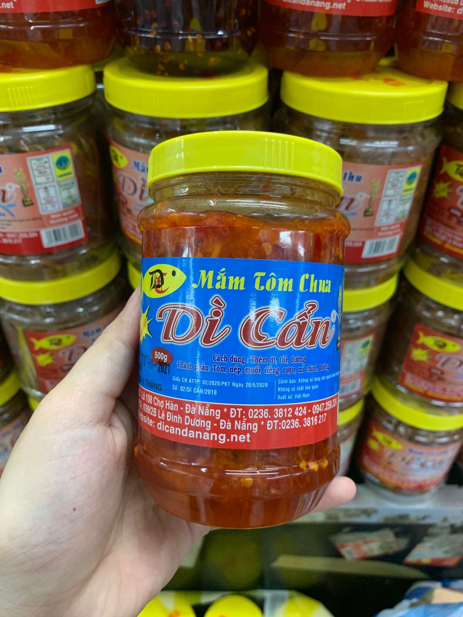 Mắm tôm chua dì cẩn