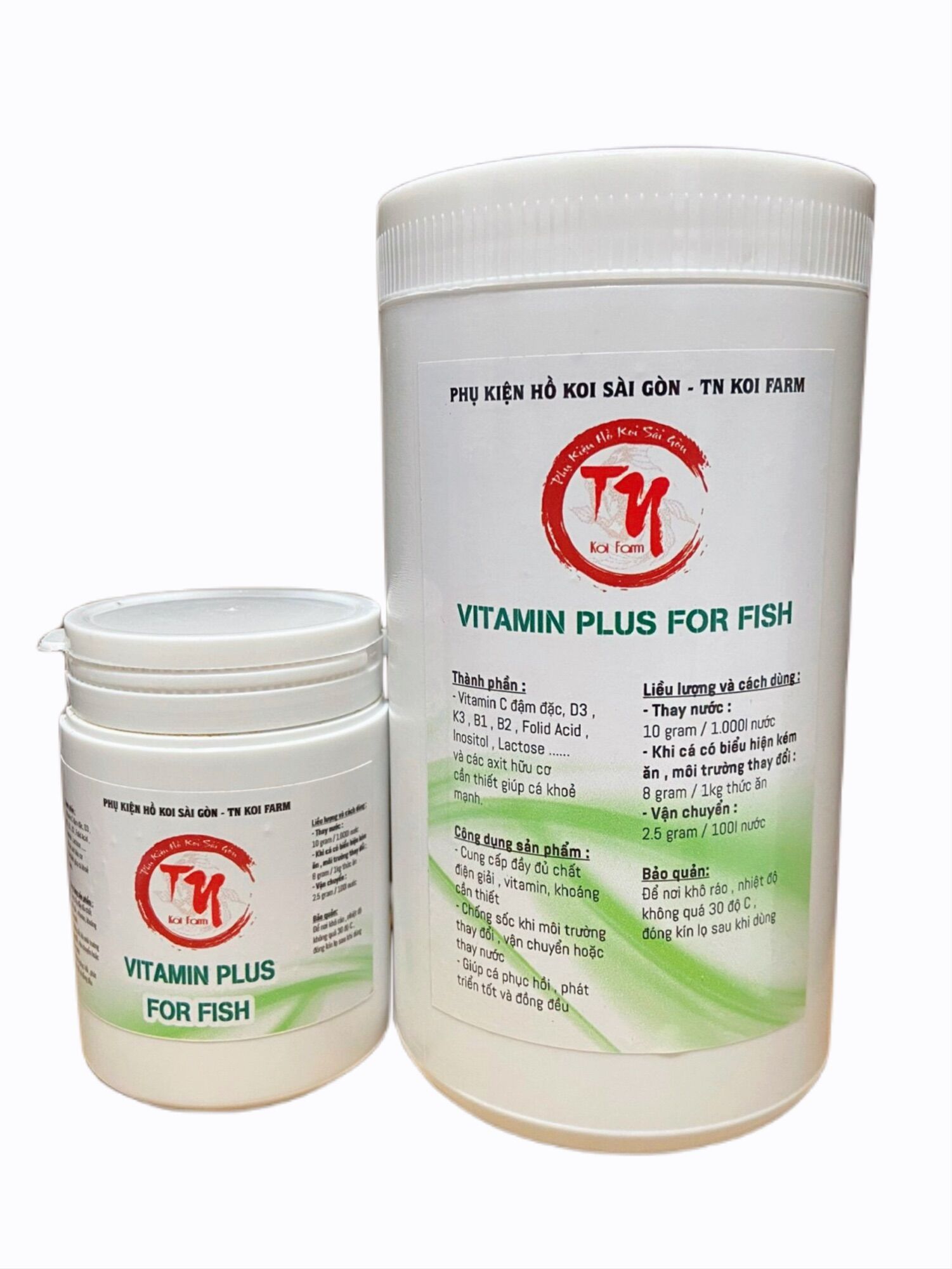 Vitamin và Khoáng cho cá Koi