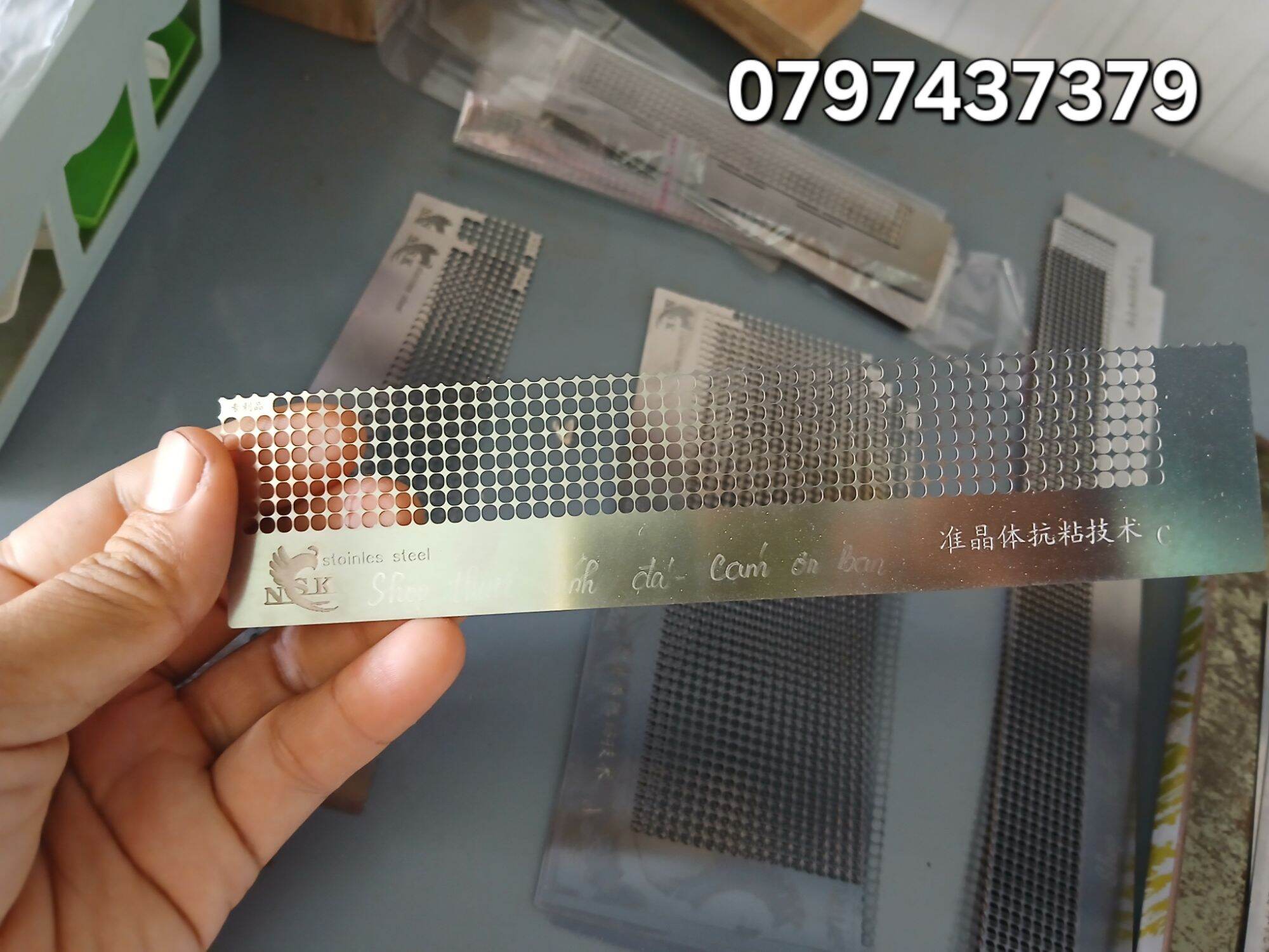 thước 17cm model A- 7 hàng dọc
