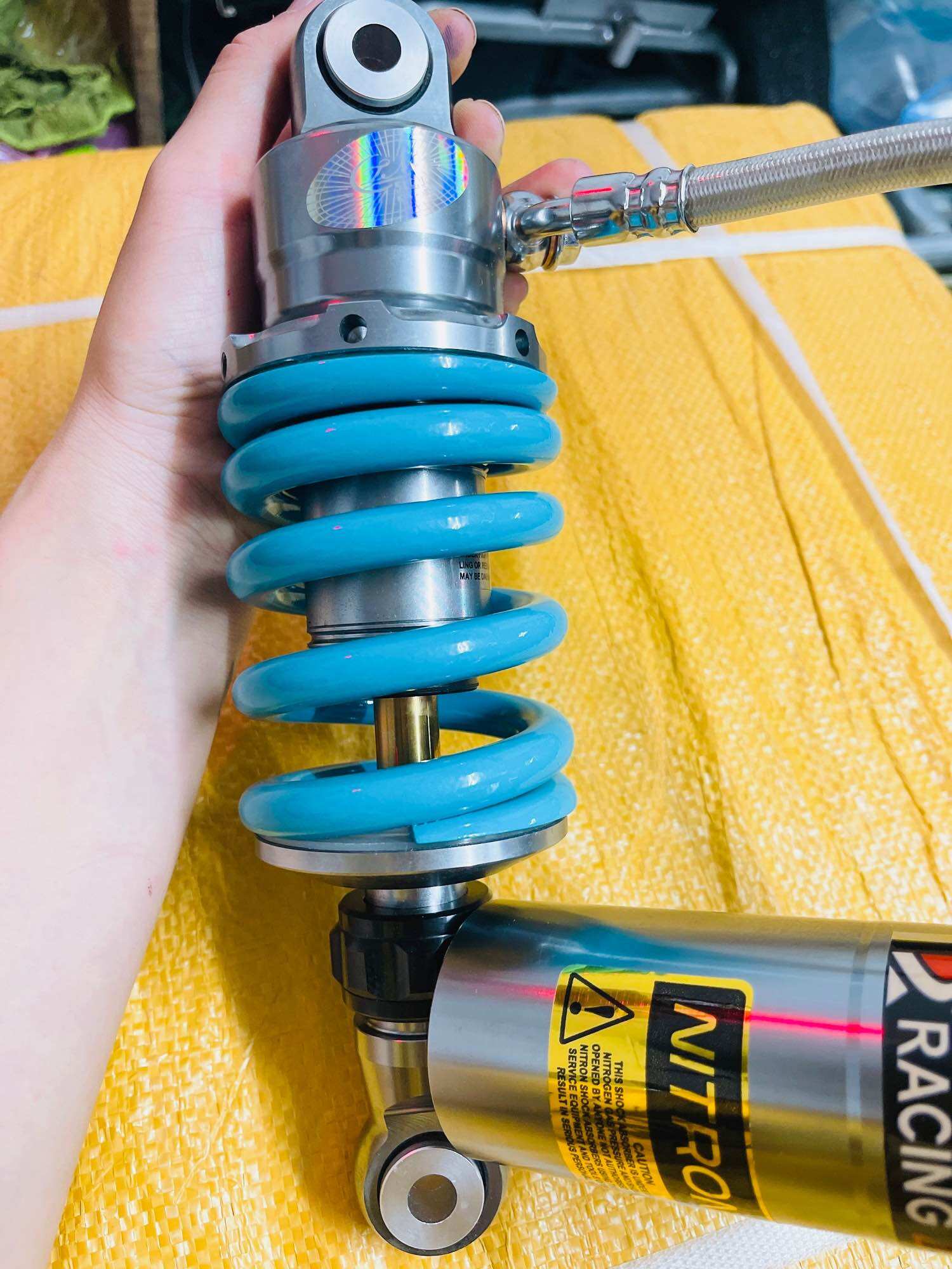 Phuộc nitron bình dầu winner sonic ex135 ex155 ex150